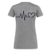 Load image into Gallery viewer, Women&#39;s Tri-Blend Organic T-Shirt - heather gray
