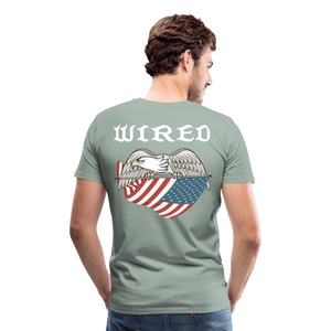 Men's Premium T-Shirt - steel green