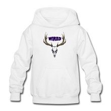 Load image into Gallery viewer, Gildan Heavy Blend Youth Hoodie - white
