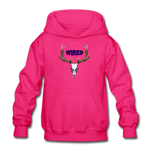 Load image into Gallery viewer, Gildan Heavy Blend Youth Hoodie - fuchsia
