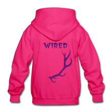 Load image into Gallery viewer, Gildan Heavy Blend Youth Hoodie - fuchsia
