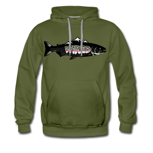 Men’s Premium Hoodie - olive green