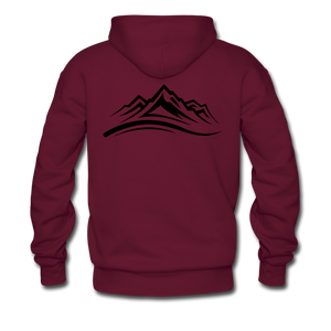 Men's Hoodie - burgundy