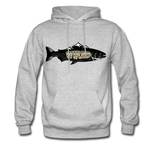 Men's Hoodie - heather gray