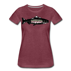 Women’s Premium T-Shirt - heather burgundy