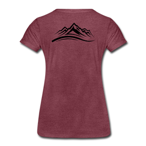 Women’s Premium T-Shirt - heather burgundy