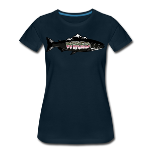 Women’s Premium T-Shirt - deep navy